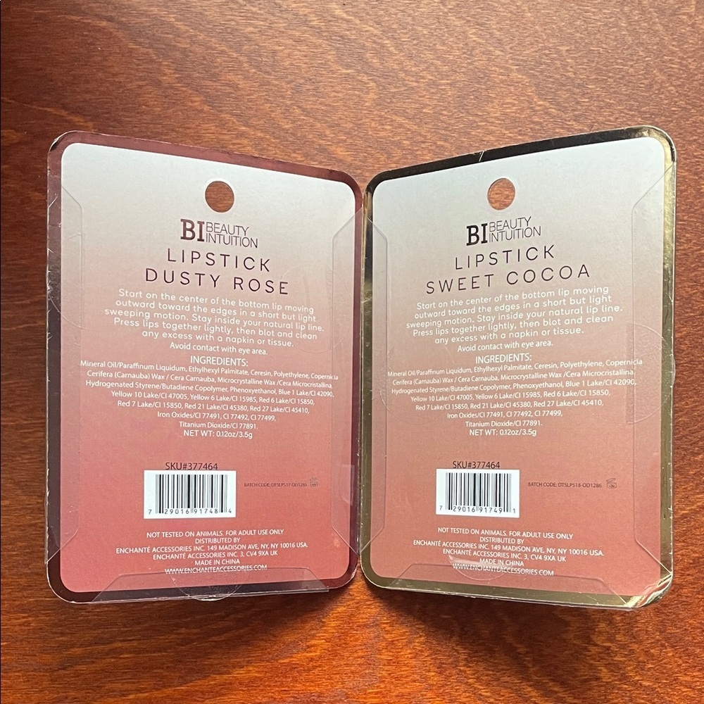 Lipstick Duo - Dusty Rose & Sweet Cocoa - Picture 2 of 8